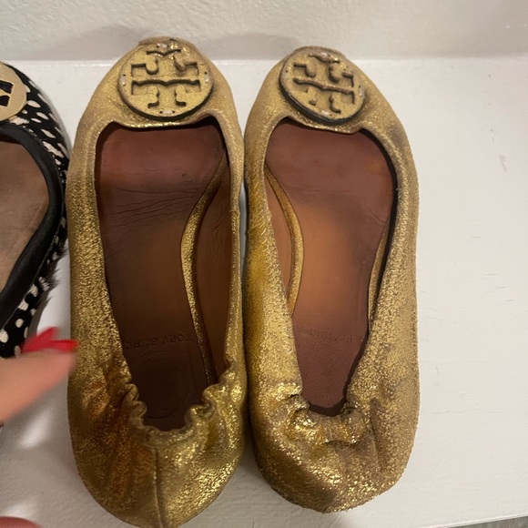 Tory Burch Gold Espadrilles - Picture 3 of 3
